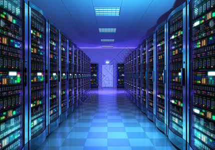 数据库Logo背景下的数据库与计算机网络服务 数字化时代的基石