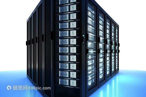 黑色服务器 数据库与计算机网络服务的守护者